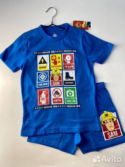 Костюм пожарный Сэм 110