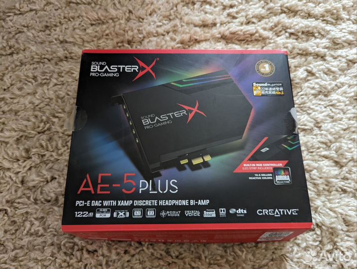 Звуковая карта Creative Sound Blaster AE-5 Plus