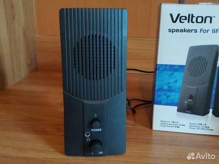 Колонки для компьютера Velton VLT-SP209