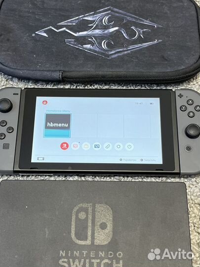 Прошитая Nintendo Switch Rev 1 256gb