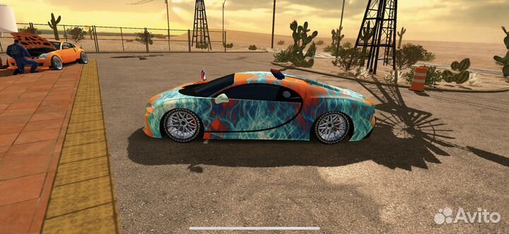 Машина в кар паркинг