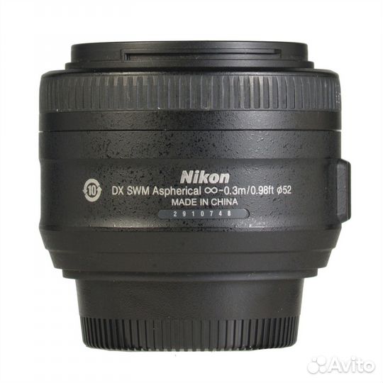 Nikon 35mm f/1.8G AF-S DX б/у