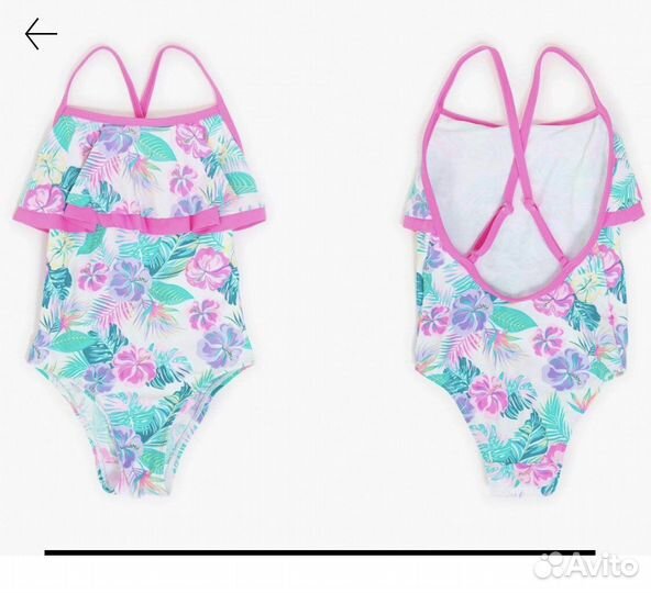 Купальники на девочку 122-128, 6-8 лет