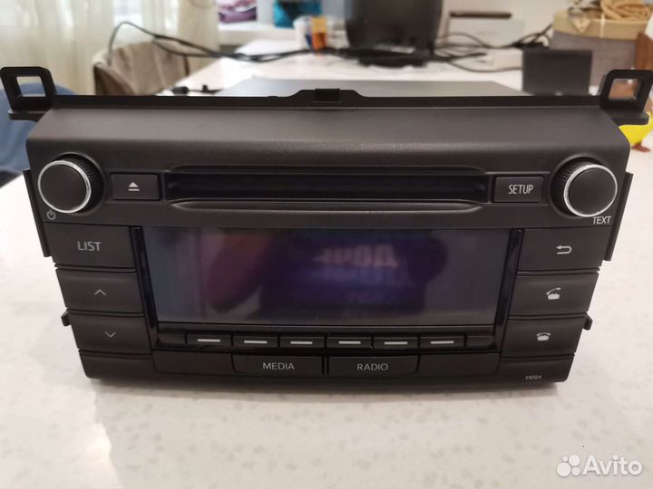 Автомагнитола штатная Toyota