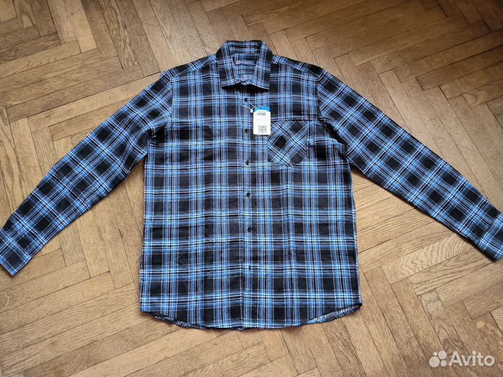 Рубашка мужская фланелевая