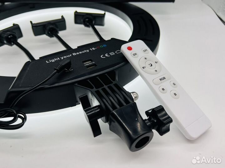 Кольцевая лампа 45 см