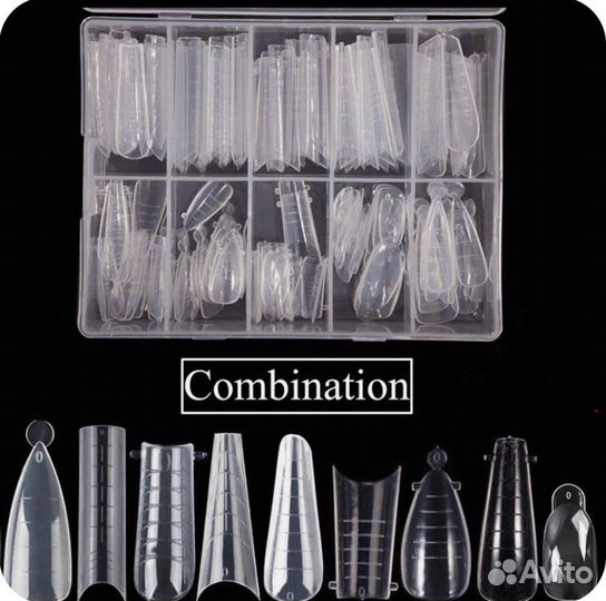 Набор типсов для ногтей новый акригель