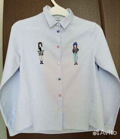 Рубашка школьная 146 O'Stin