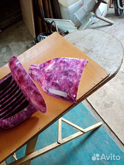 Пластик и рама от гироскутера