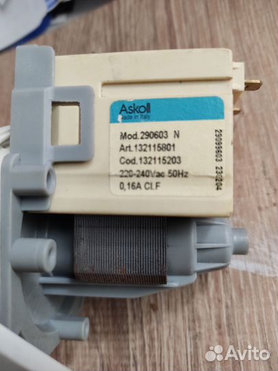 Помпа Askoll.290603 рециркуляции стиральной машины