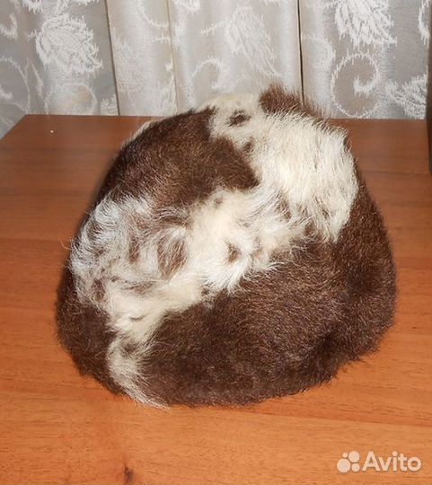 Шапка новая из меха козлика