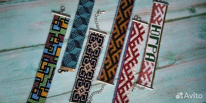 Браслеты из бисера, бусин