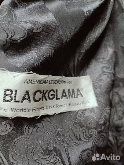 Шуба норковая блэклама blackglama 50 52