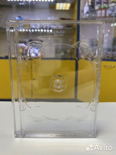 Бокс для CD/DVD диска, стекло