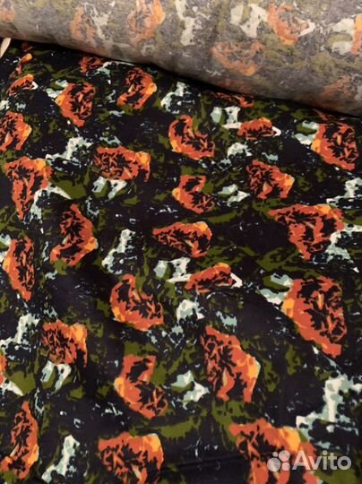 Ткань фланель отрез новая хлопок ширина 75