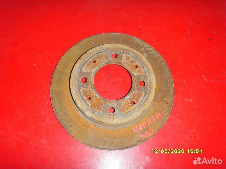 Диск тормозной задний Kia Cerato (LD) 2004-2008