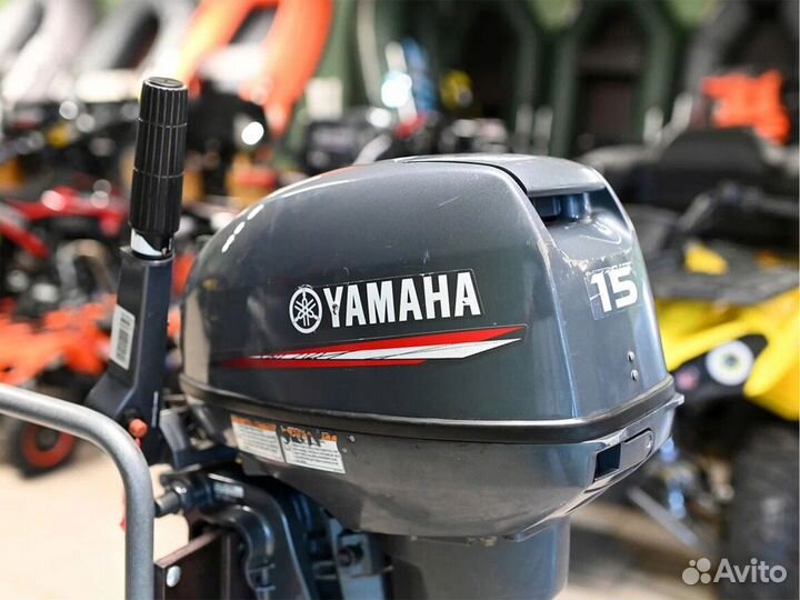 Лодочный мотор Yamaha 15fmhs б\у