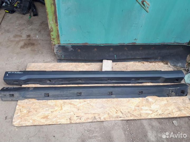 Накладка порога наружняя Opel Vectra C 2002-2008