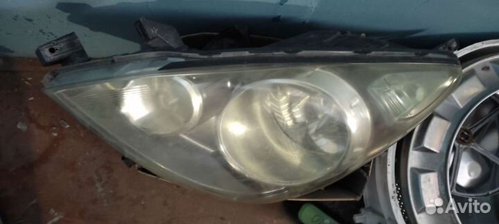 Фара передняя левая Nissan note
