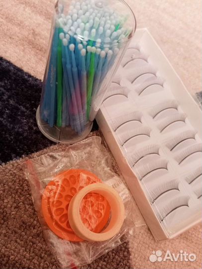 Материалы и расходники для наращивания ресниц