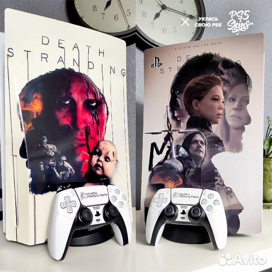 Виниловые наклейки на PS5