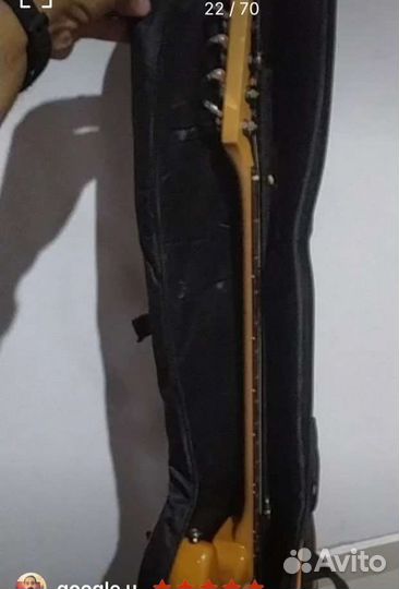 Чехол для электрогитары brahner gе-2 утепленный