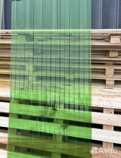 Профнастил пэт не гниет, с производства, пластмасс