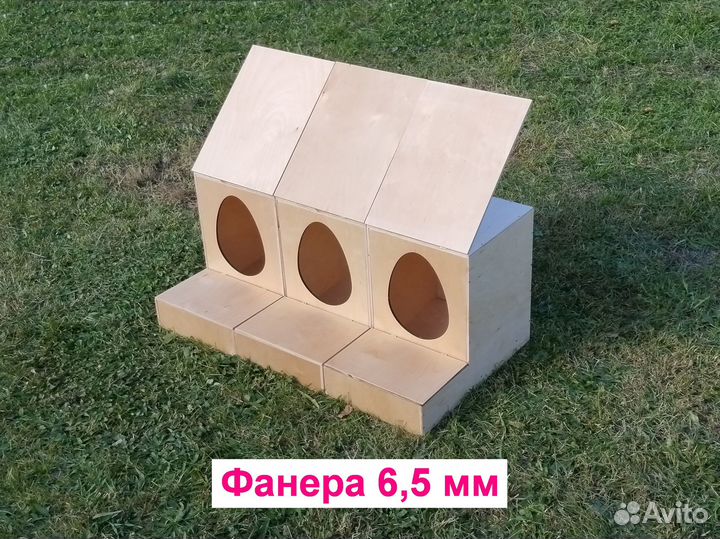 Гнездо для кур с яйцесборником