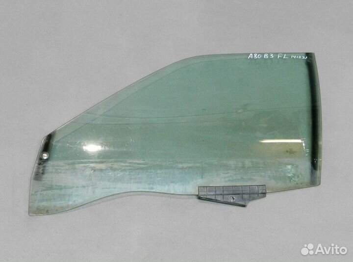 Стекло двери передней левой Audi 80 B3