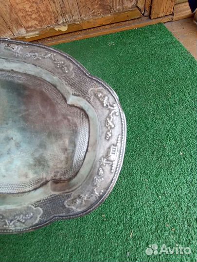 Разнос. поднос.серебро 900 пр.винтаж