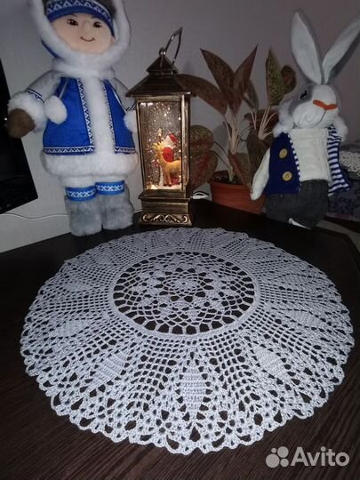 Салфетки вязаные крючком