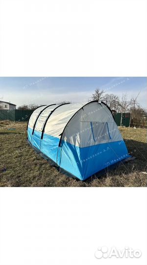 Палатка туристическая 4 местная с тамбуром
