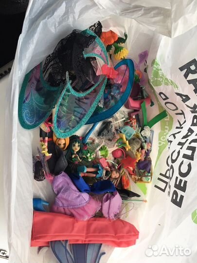 Пакет с игрушками мелкими