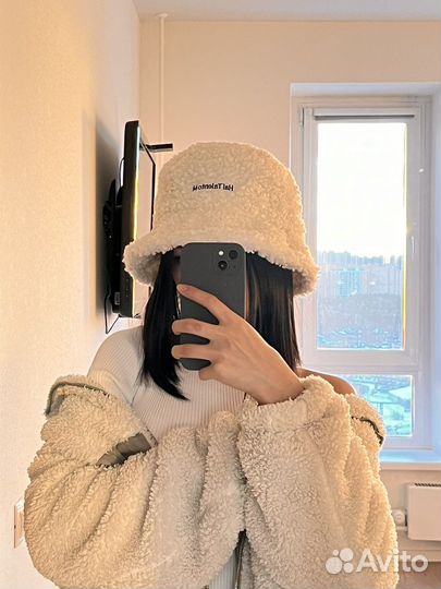 Шляпа женская белая