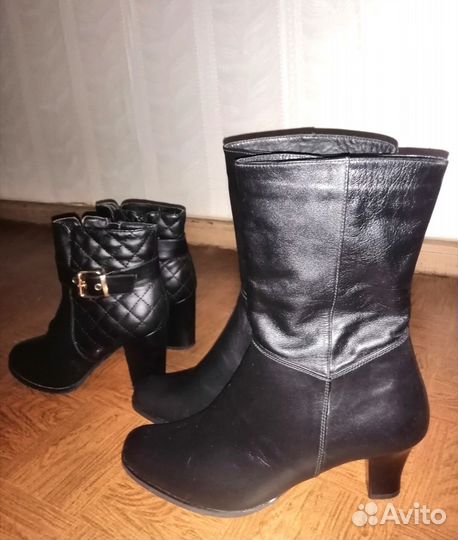 Сапоги ботильоны весна-осень