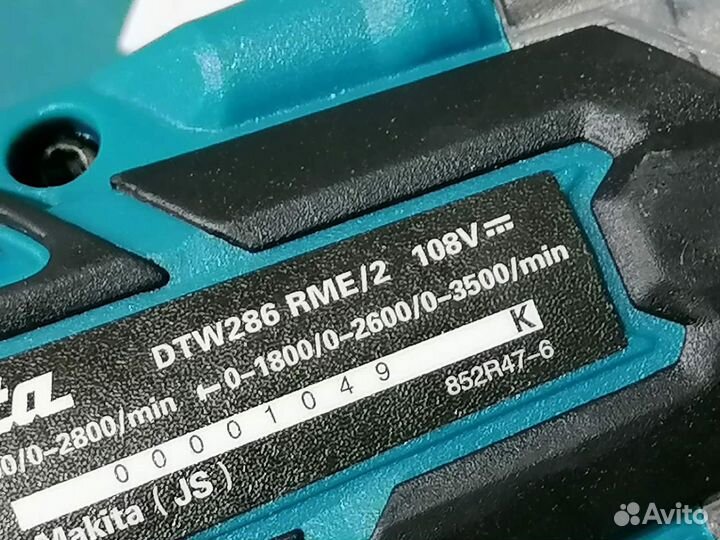 Гайковерт + шуруповерт makita 2в1