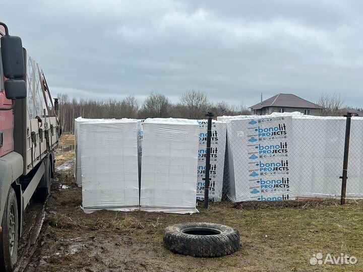 Газобетонный блок 600х400х250