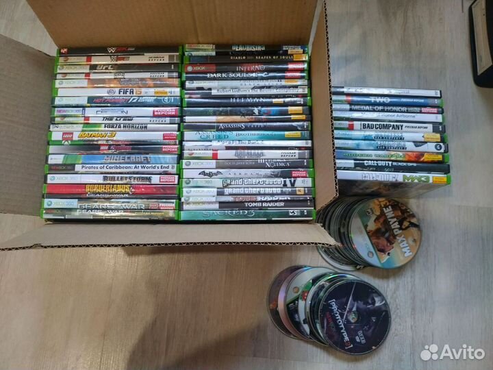 Игры Xbox 360 (спорт / гонки / шутеры)