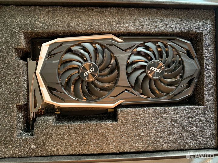 Видеокарта MSI GeForce RTX 2070 armor 8G