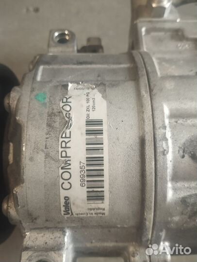 Компрессор кондиционера audi a4 b8