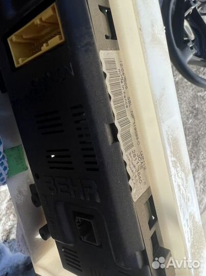 Управление печкой Peugeot 307