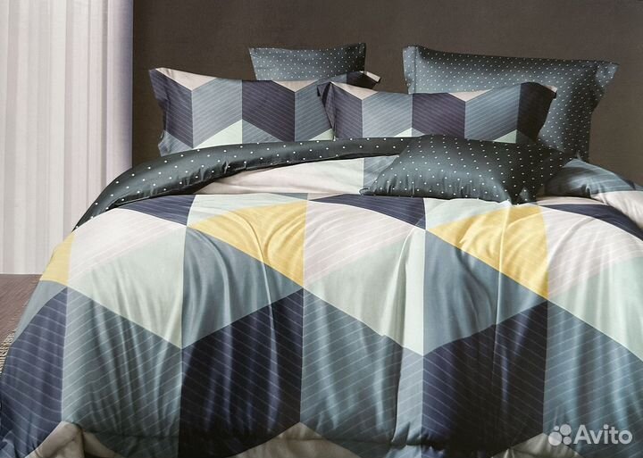 Постельное белье двуспальное сатин 100