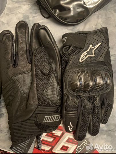 Мотоперчатки alpinestars smx-1, размер L