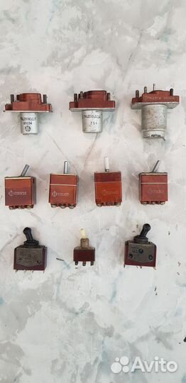 Продам б/у авиационные контакторы и переключатели