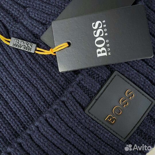 Шапка hugo boss premium