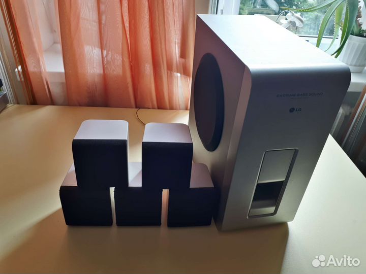 Аккустика от Домашнего кинотеатра LG