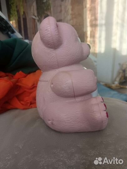 Детский светильник розовый мишка