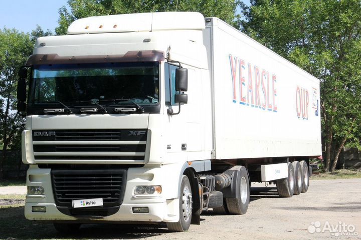DAF XF 95.430 с полуприцепом, 2005