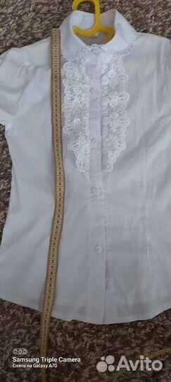 Школьная блузка 140