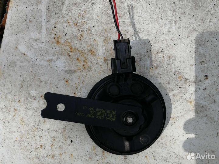 Звуковой сигнал Hyundai Creta